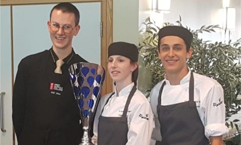 Newmarket chef scoops first prize in regional competition