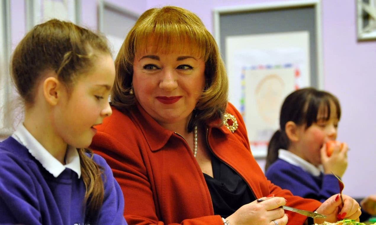 APPG chair for school food samples Sodexo’s new offering