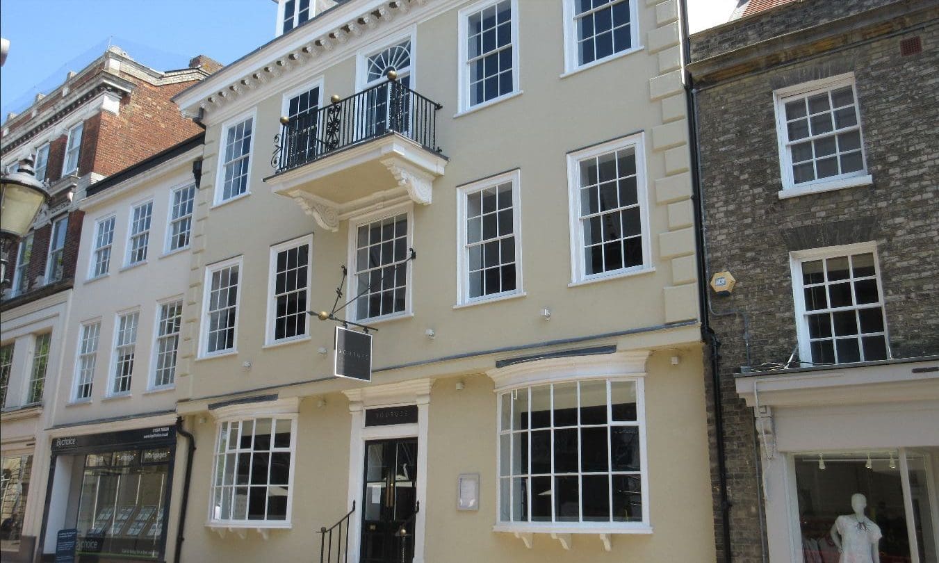 Grade I building in Bury St Edmunds let for Japanese restaurant