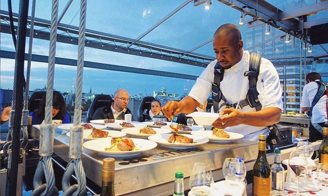 London in the Sky launches naked breakfast for charity