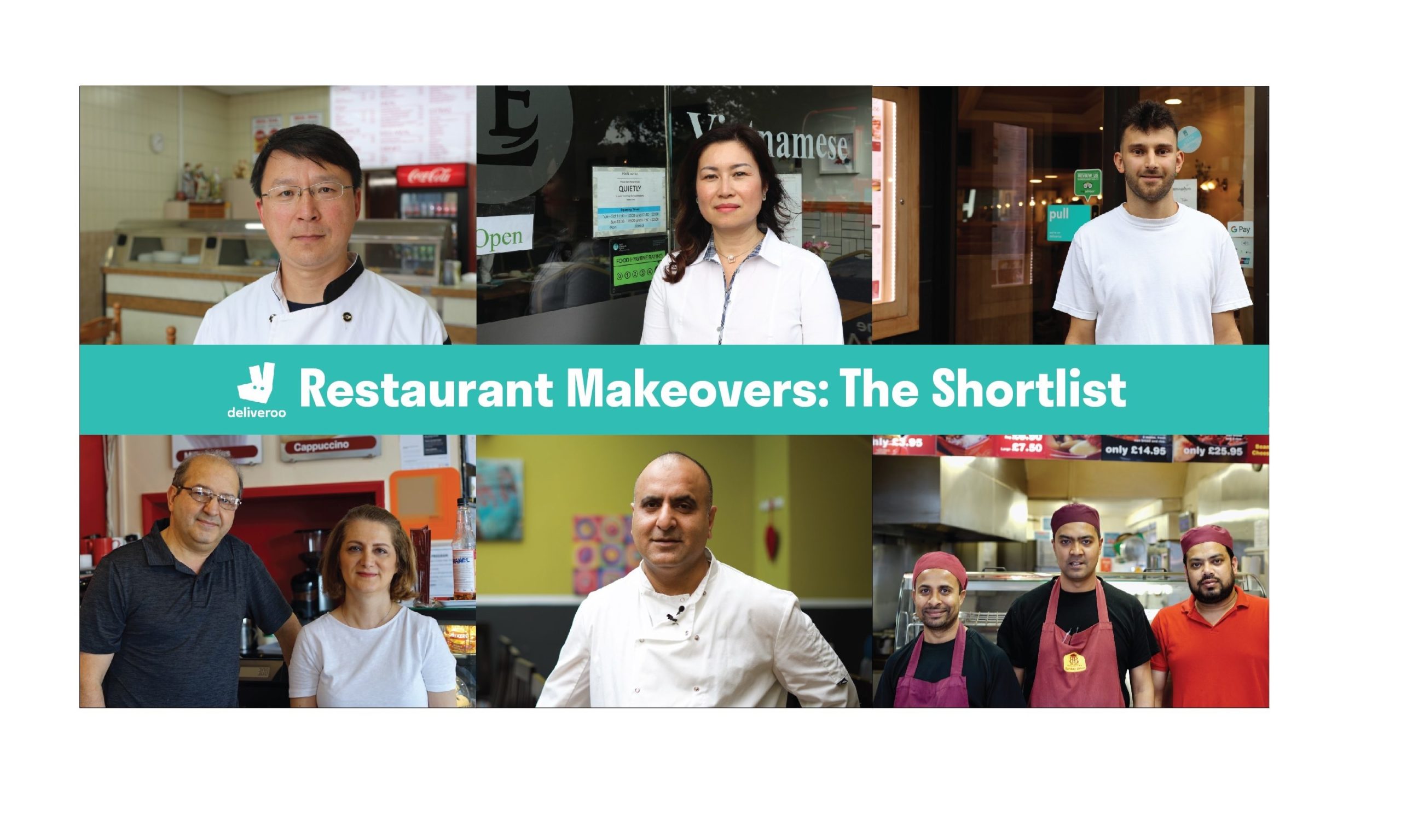 Deliveroo announces finalists for restaurant makeover competition