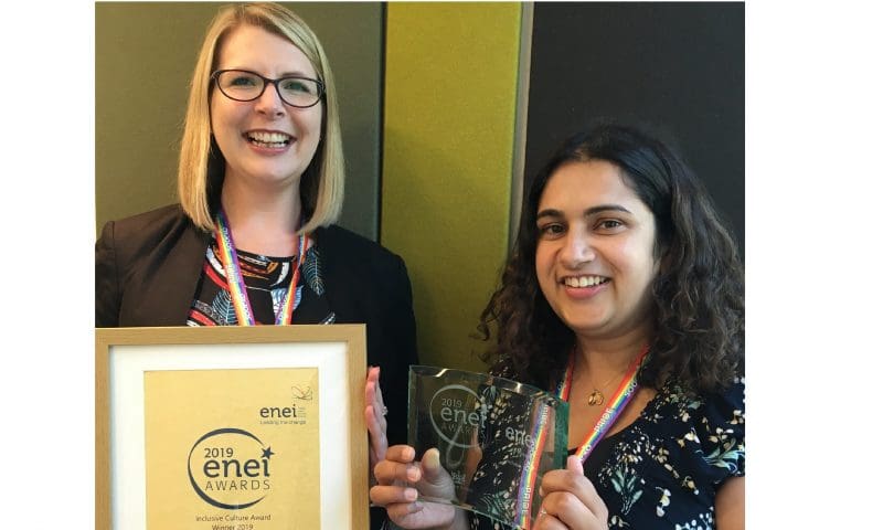 Sodexo wins Inclusive Culture award at enei awards