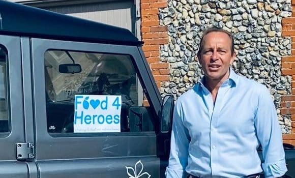 Chestnut partners with Food4Heroes to help support key workers in East Anglia