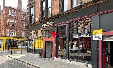 Avant Garde in Glasgow on the market for £150,000