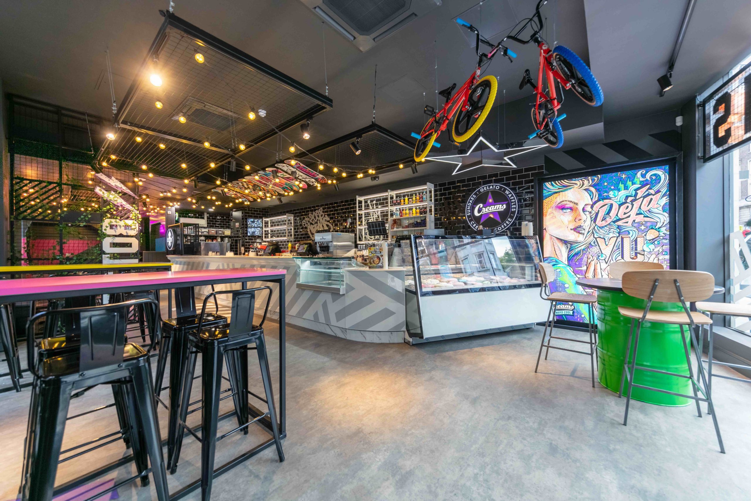 Creams Cafe to open four new regional restaurants