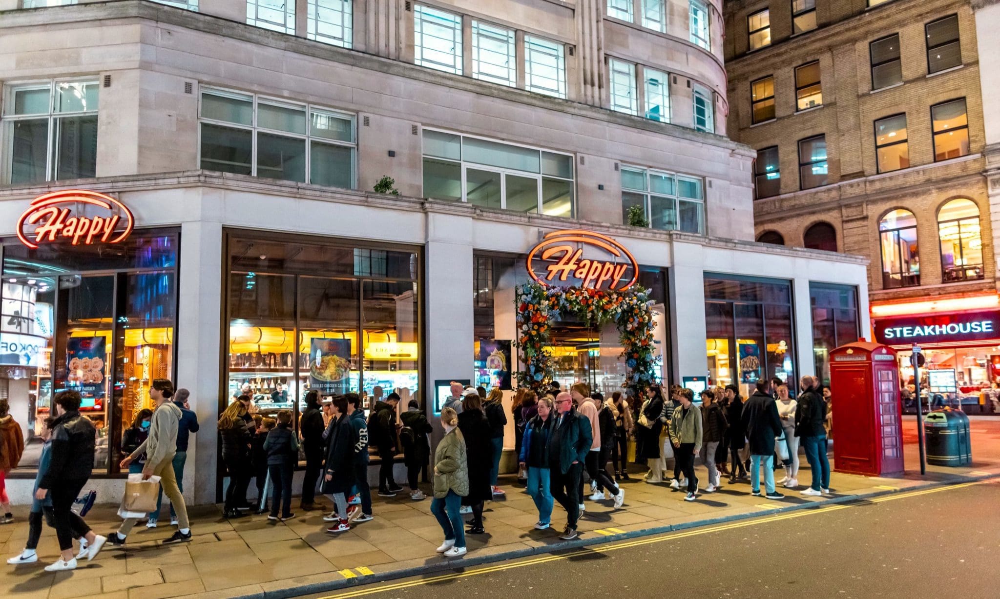 Happy reveals plans to expand across London