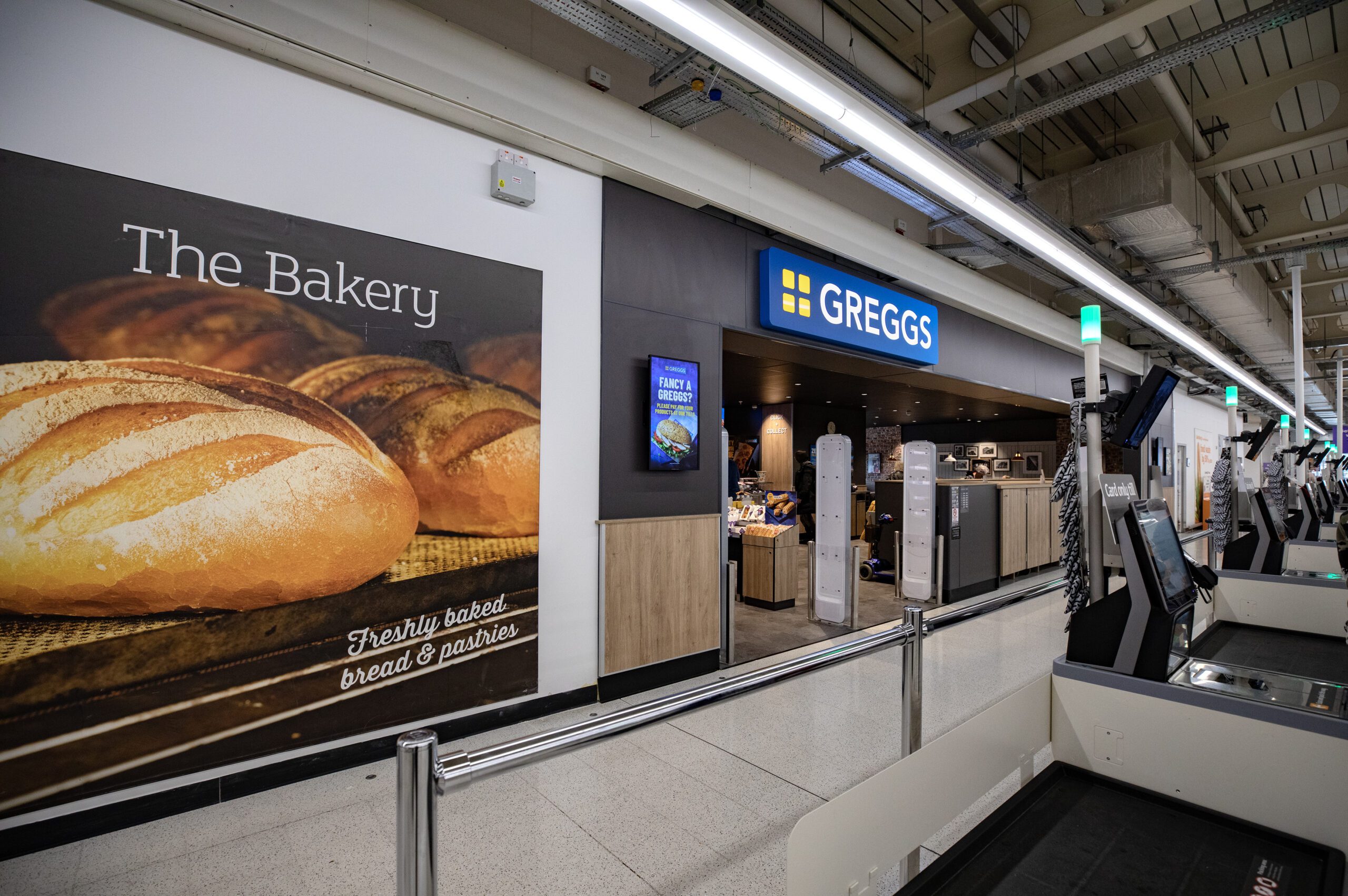 Greggs opens first café in Sainsbury’s