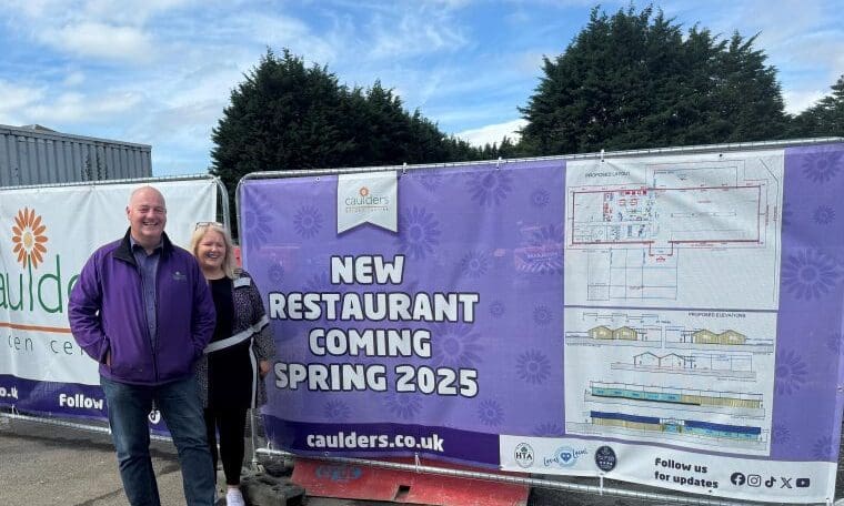Caulders Garden Centre to open new 300-seat restaurant