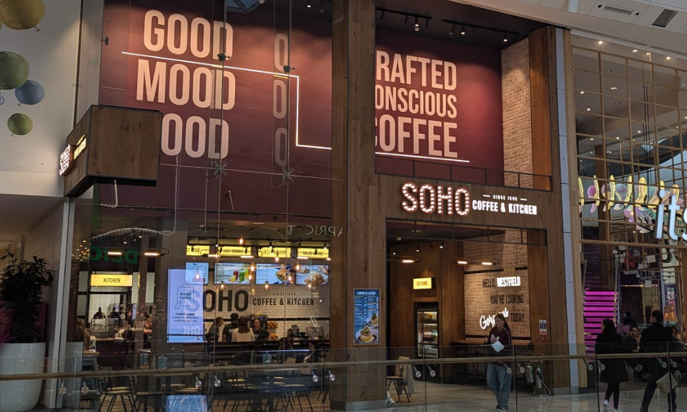 Soho Coffee unveils new store format with Westfield opening