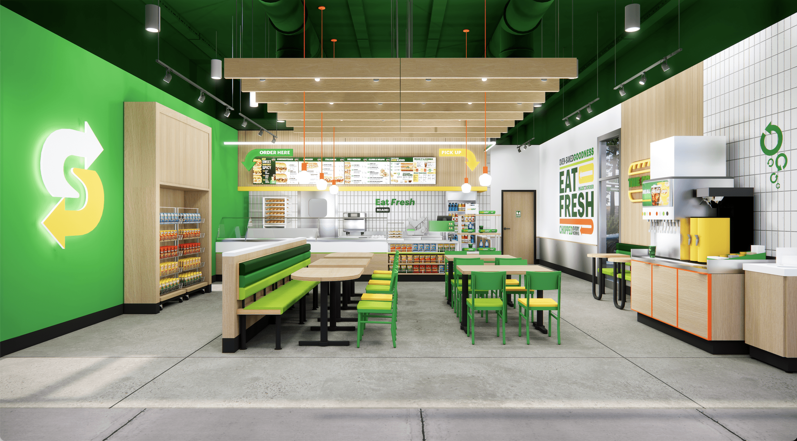 Subway to unveil new global restaurant design in 2025