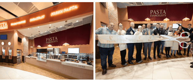 Pasta Evangelists launches at Manchester Airport Terminal 2