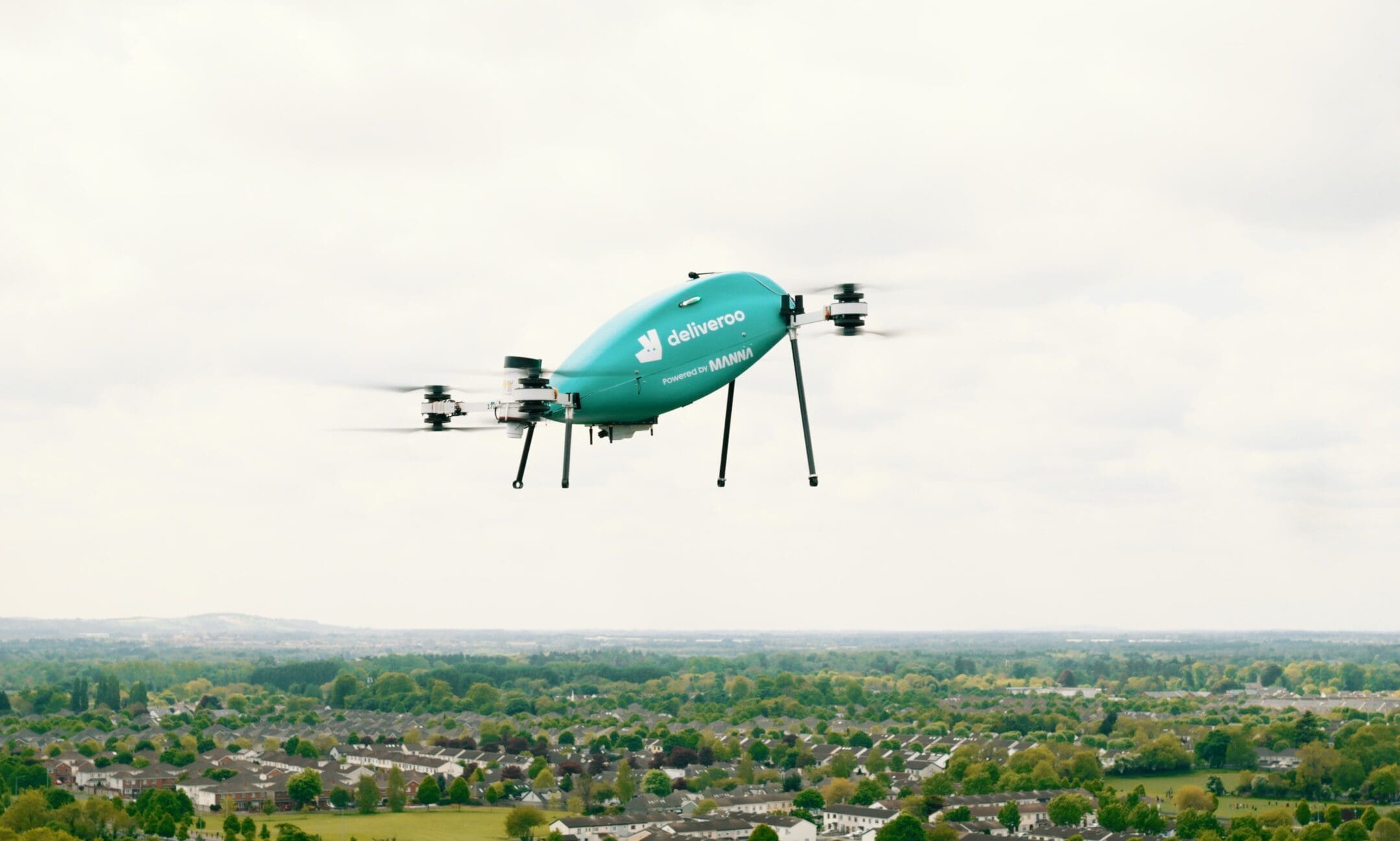 Deliveroo launches drone delivery in Dublin