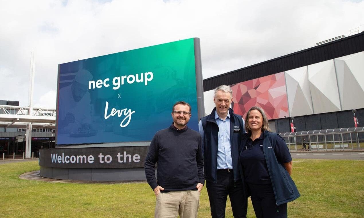 Levy announces NEC Group partnership