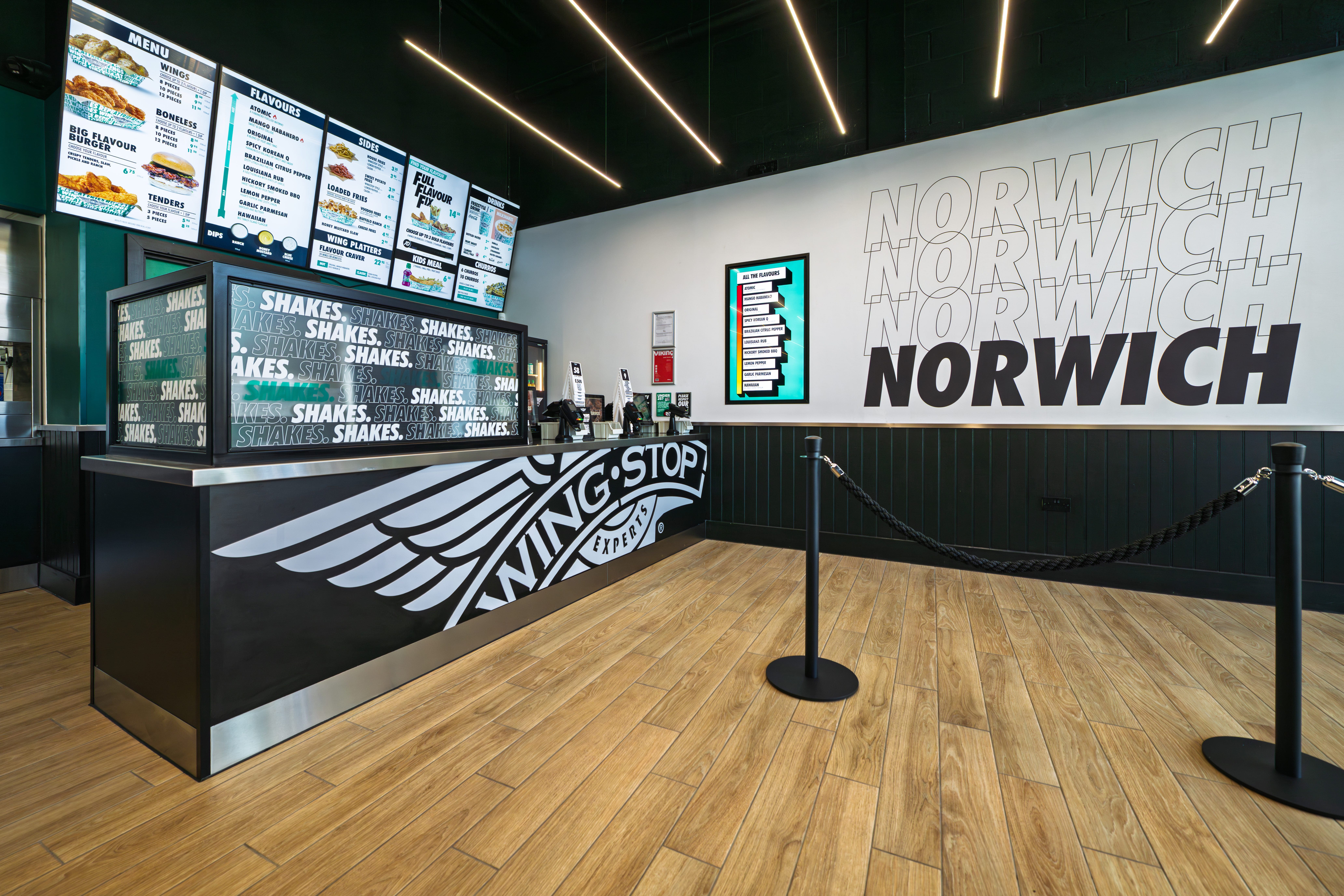 Wingstop UK opens new site in Norwich