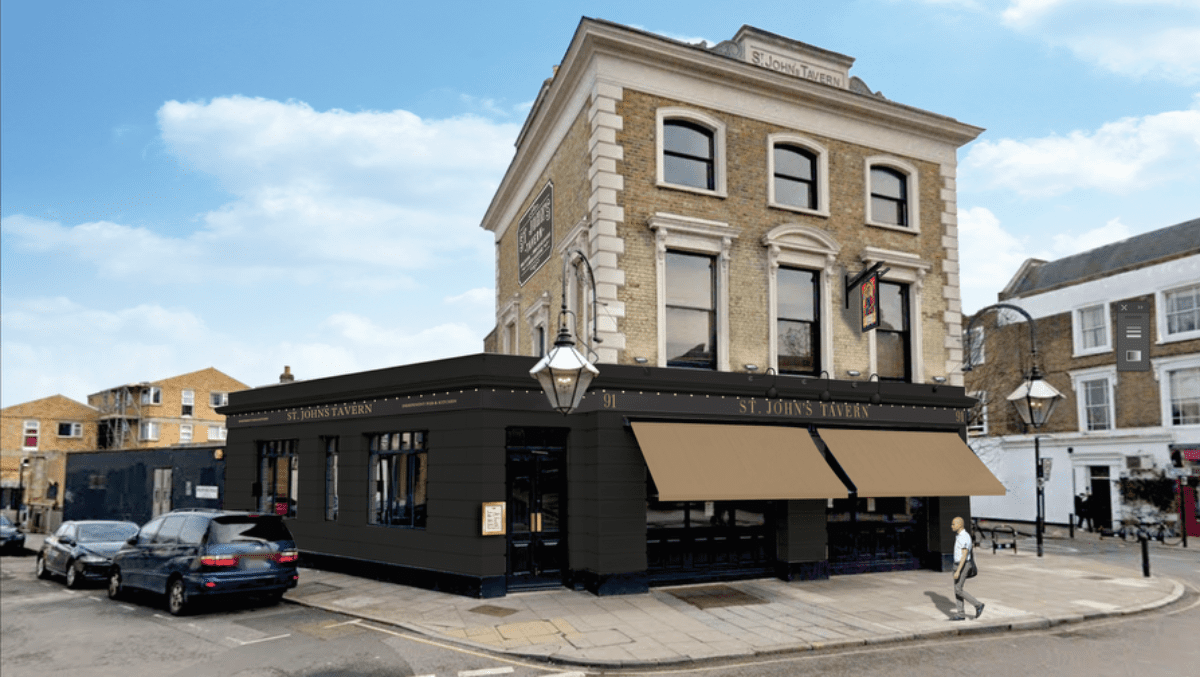 Urban Pubs and Bars reopens St John’s Tavern after £1m refurb