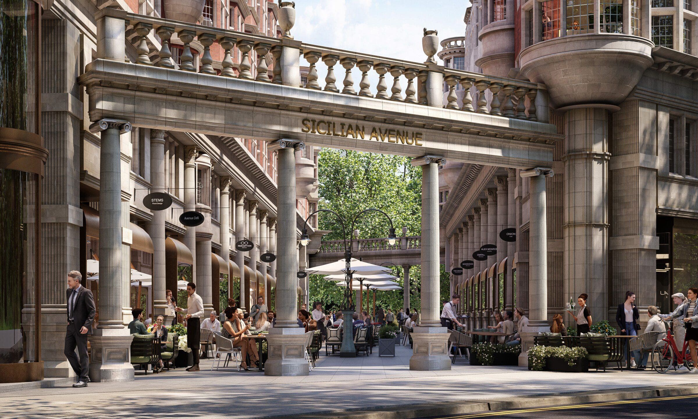 Bloomsbury’s Sicilian Avenue secures two new F&B brands